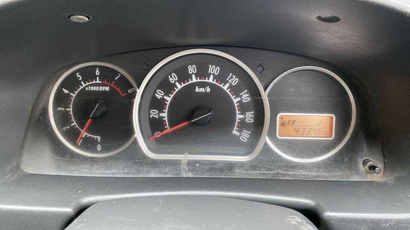 2011 Maruti Alto K10 VXI, Petrol, Manual, 43,340 km, Odometer Image