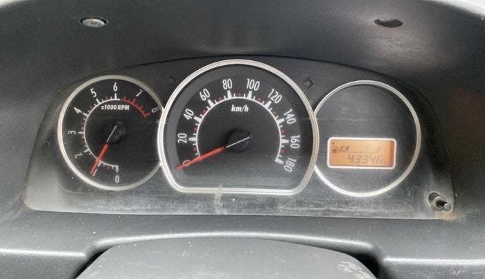 2011 Maruti Alto K10 VXI, Petrol, Manual, 43,340 km, Odometer Image