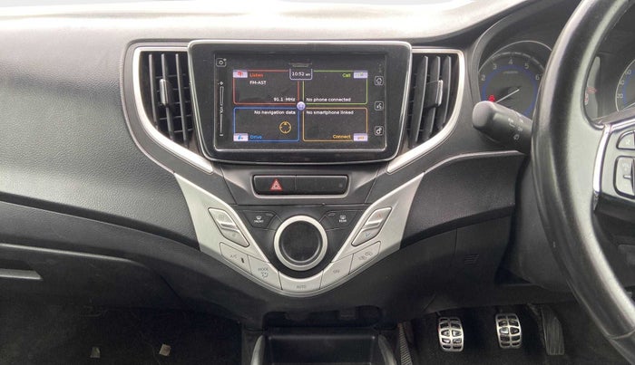 2017 Maruti Baleno ALPHA PETROL 1.2, Petrol, Manual, 69,843 km, Infotainment System