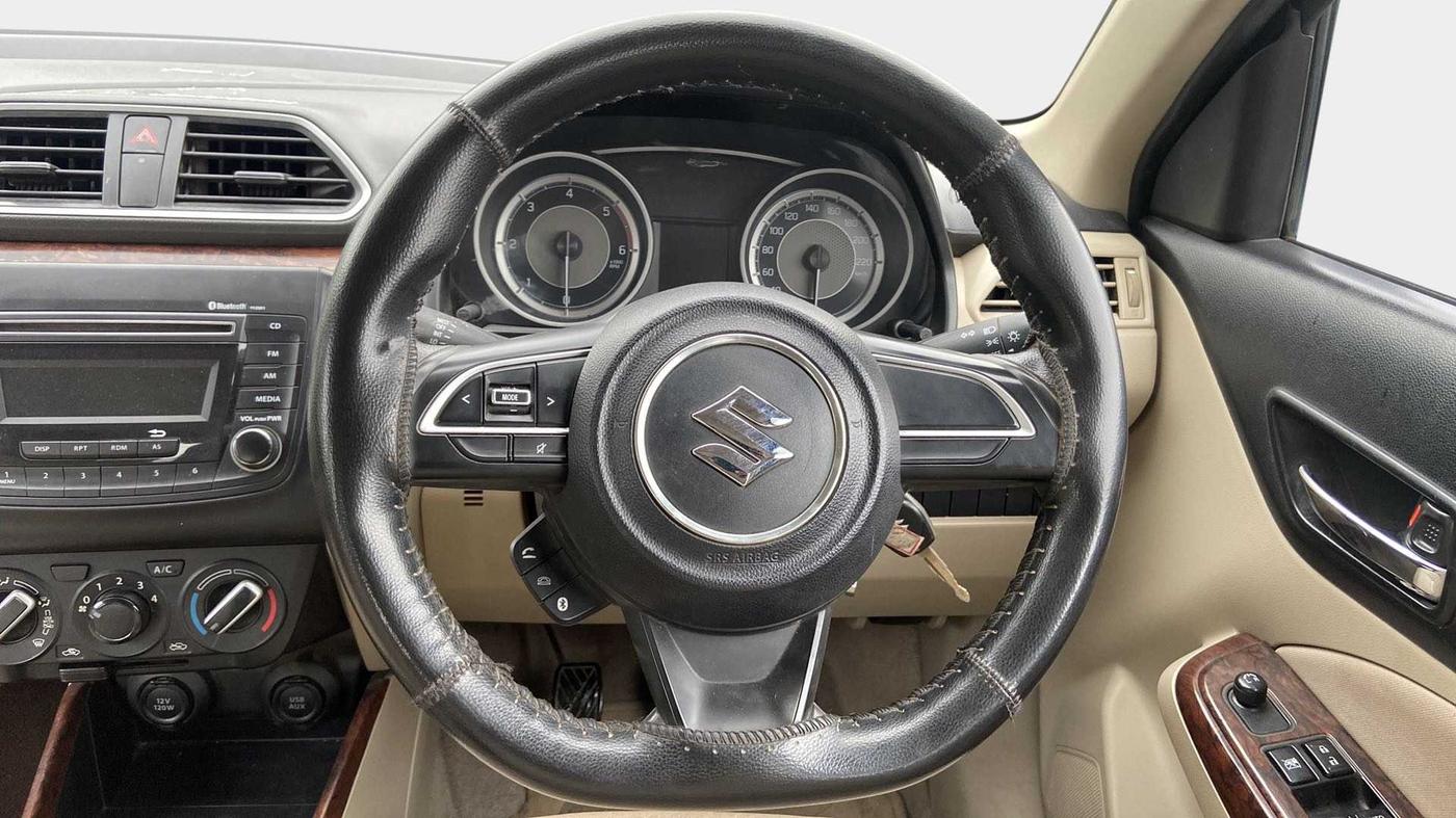 2018 Maruti Dzire VDI, Diesel, Manual, 36,376 km, Steering Wheel Close Up
