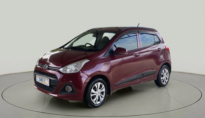 2015 Hyundai Grand i10 SPORTZ 1.2 KAPPA VTVT, Petrol, Manual, 40,315 km, Left Front Diagonal