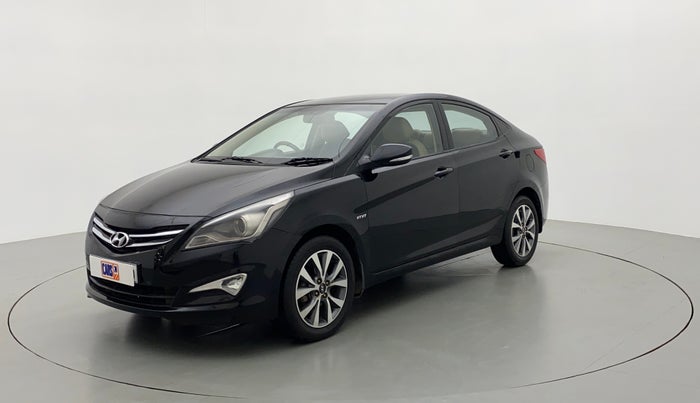 2016 Hyundai Verna 1.6 VTVT SX AT, Petrol, Automatic, 1,13,363 km, Left Front Diagonal