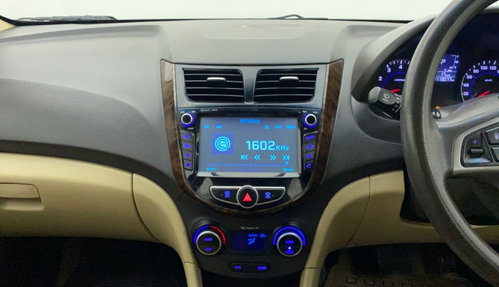 2016 Hyundai Verna 1.6 VTVT SX AT, Petrol, Automatic, 1,13,363 km, Air Conditioner