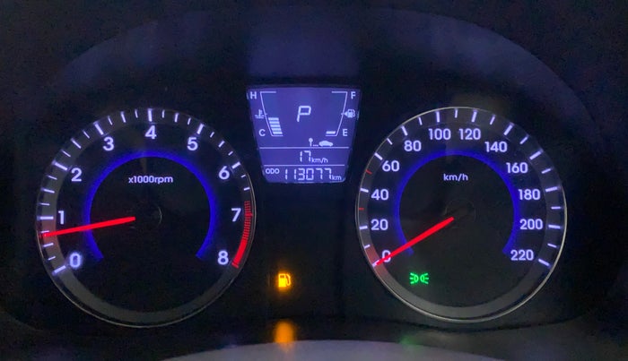2016 Hyundai Verna 1.6 VTVT SX AT, Petrol, Automatic, 1,13,363 km, Odometer Image