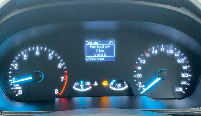 2020 Ford Ecosport TREND 1.5L PETROL, Petrol, Manual, 27,328 km, Odometer Image