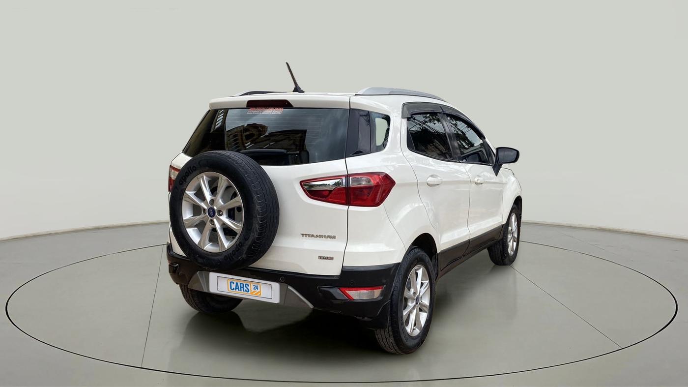 2018 Ford Ecosport TITANIUM 1.5L DIESEL, Diesel, Manual, 85,914 km, Right Back Diagonal