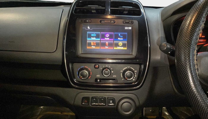 2017 Renault Kwid RXT 1.0, Petrol, Manual, 73,045 km, Infotainment System