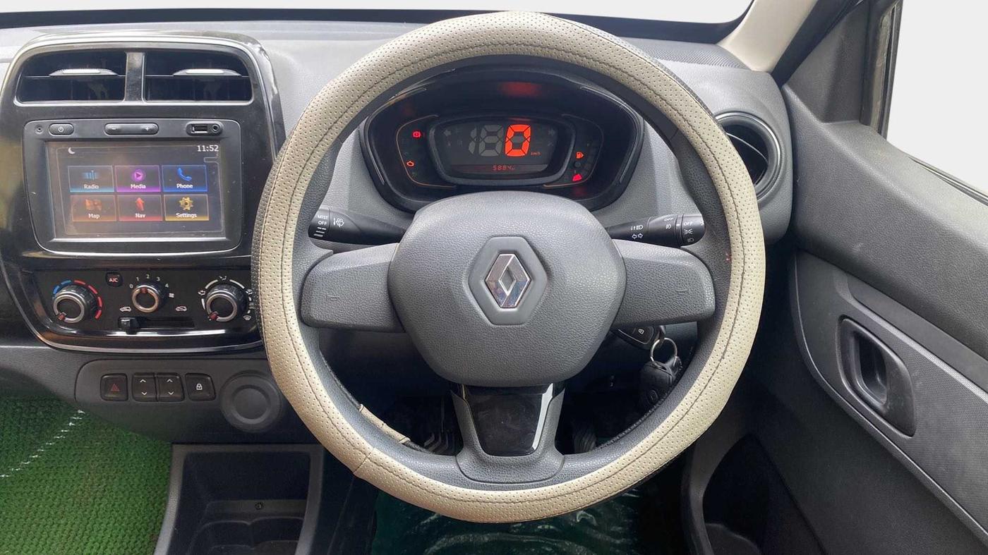 2016 Renault Kwid RXT 1.0, Petrol, Manual, 5,878 km, Steering Wheel Close Up