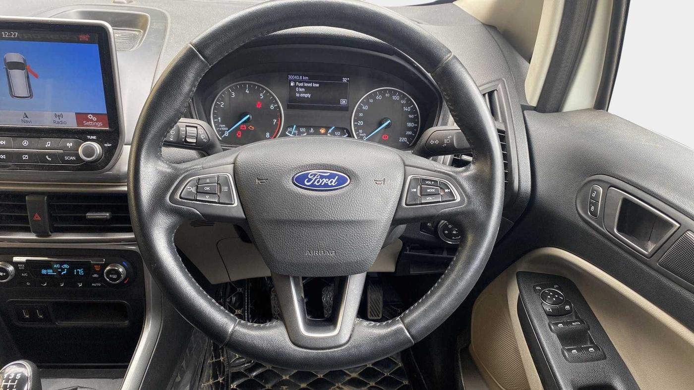2020 Ford Ecosport TITANIUM 1.5L PETROL, Petrol, Manual, 30,035 km, Steering Wheel Close Up