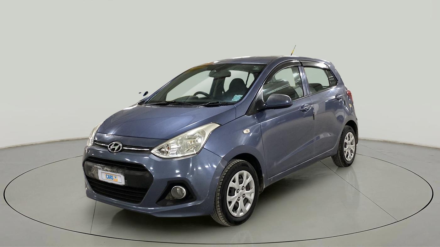 2015 Hyundai Grand i10 MAGNA 1.2 KAPPA VTVT, Petrol, Manual, 76,046 km, Left Front Diagonal