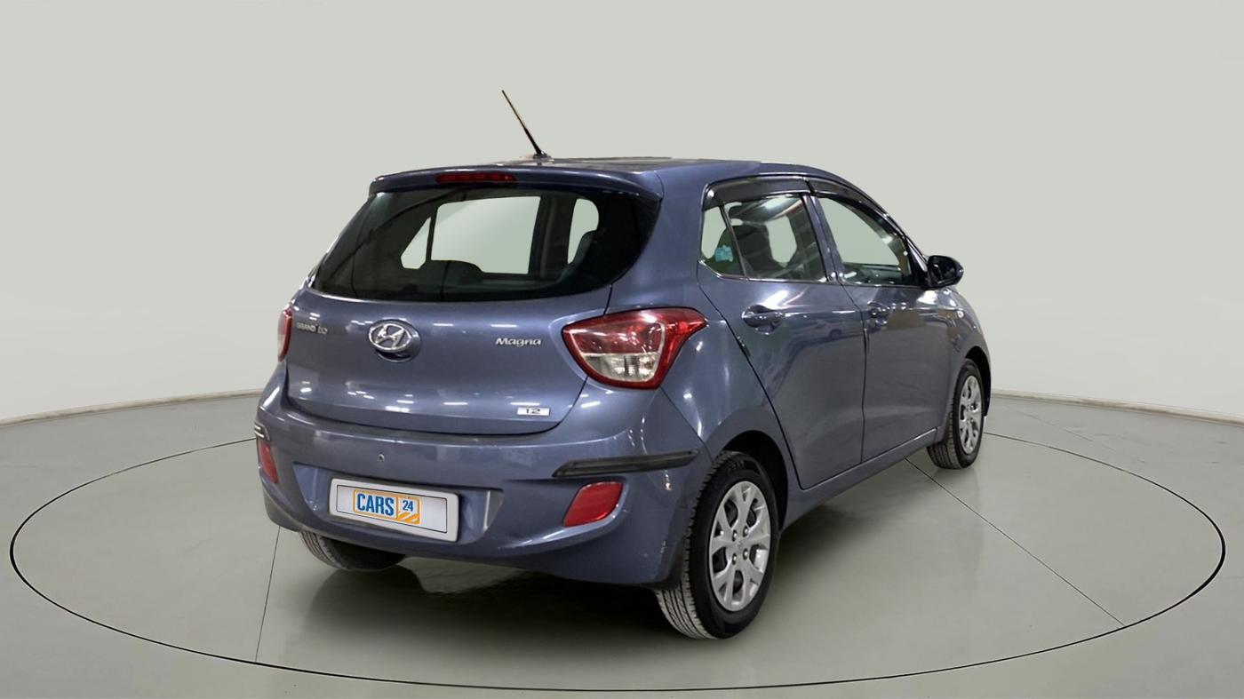 2015 Hyundai Grand i10 MAGNA 1.2 KAPPA VTVT, Petrol, Manual, 76,046 km, Right Back Diagonal