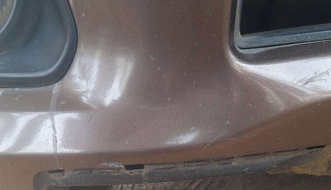 2014 Maruti Ertiga VXI, Petrol, Manual, 38,536 km, Front bumper - Tow hook cover broken