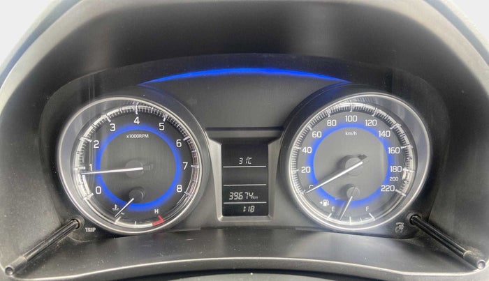 2016 Maruti Baleno DELTA PETROL 1.2, Petrol, Manual, 39,674 km, Odometer Image