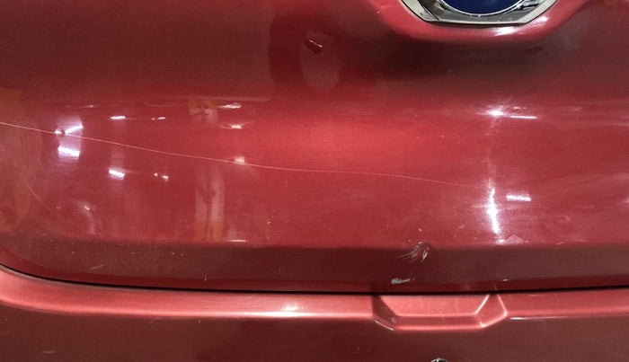 2018 Datsun Redi Go A, Petrol, Manual, 38,007 km, Dicky (Boot door) - Slightly dented