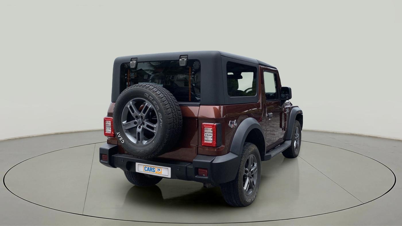 2021 Mahindra Thar LX D 4*4 MT HT, Diesel, Manual, 27,496 km, Right Back Diagonal