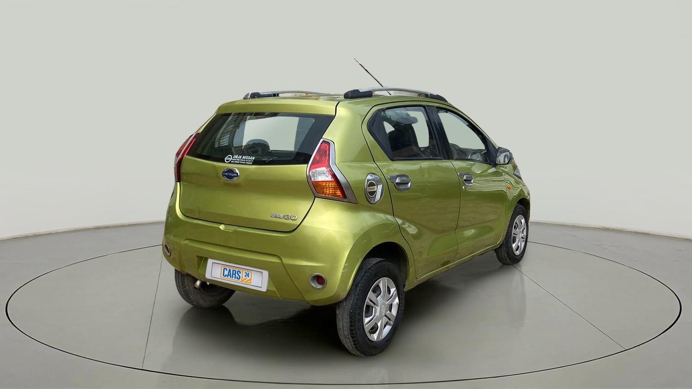 2017 Datsun Redi Go S, Petrol, Manual, 66,136 km, Right Back Diagonal