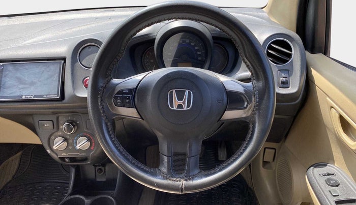2015 Honda Amaze 1.5L I-DTEC S, Diesel, Manual, 79,249 km, Steering Wheel Close Up