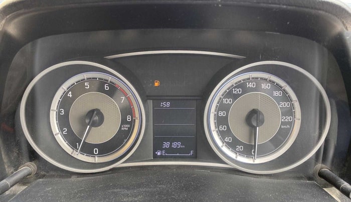 2019 Maruti Dzire VXI, Petrol, Manual, 38,183 km, Odometer Image