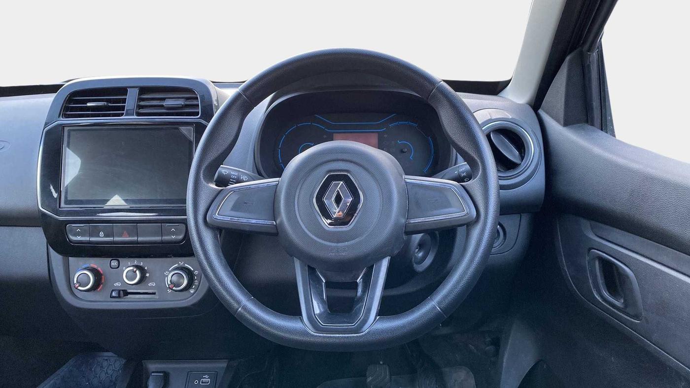 2022 Renault Kwid RXT 1.0 AMT, Petrol, Automatic, 979 km, Steering Wheel Close Up
