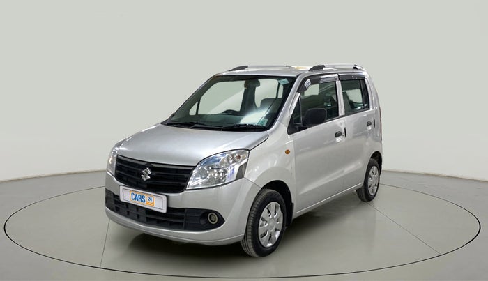 2012 Maruti Wagon R 1.0 LXI, CNG, Manual, 1,12,498 km, Left Front Diagonal