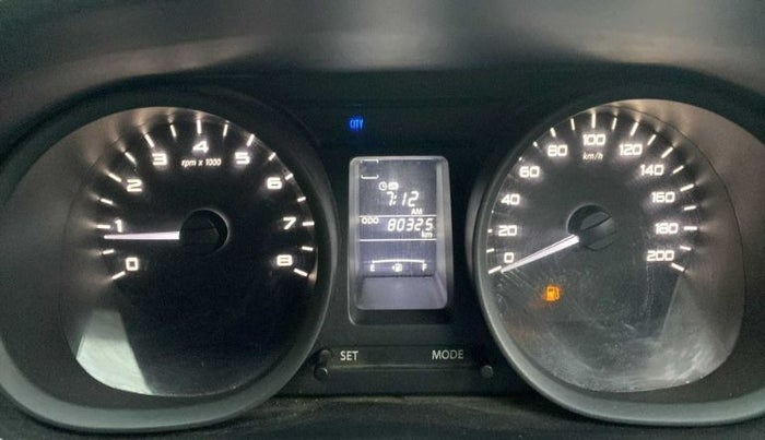 2017 Tata Tiago XM PETROL, Petrol, Manual, 80,556 km, Odometer Image