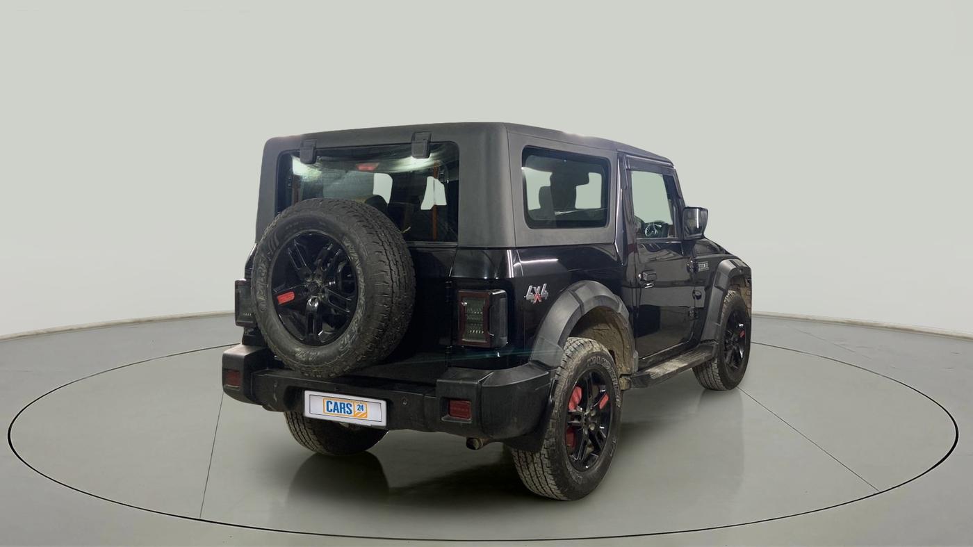 2022 Mahindra Thar LX D AT 4WD HT, Diesel, Automatic, 12,800 km, Right Back Diagonal
