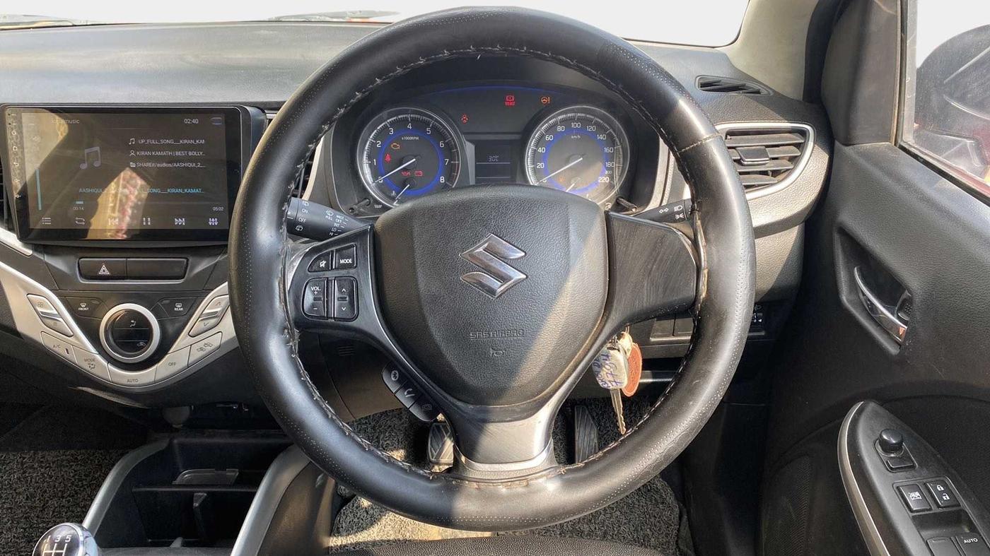 2017 Maruti Baleno DELTA PETROL 1.2, Petrol, Manual, 76,789 km, Steering Wheel Close Up