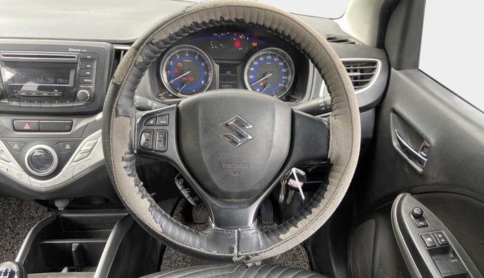 2018 Maruti Baleno DELTA PETROL 1.2, Petrol, Manual, 55,783 km, Steering Wheel Close Up