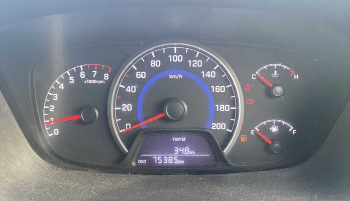 2014 Hyundai Grand i10 SPORTZ 1.2 KAPPA VTVT, Petrol, Manual, 75,368 km, Odometer Image