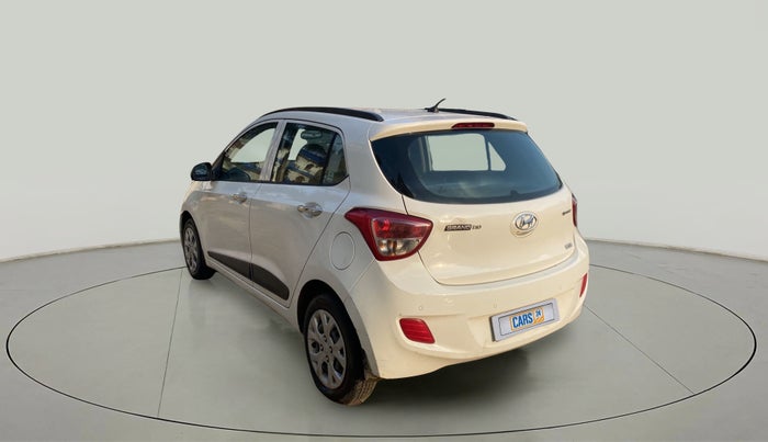 2014 Hyundai Grand i10 SPORTZ 1.2 KAPPA VTVT, Petrol, Manual, 75,368 km, Left Back Diagonal