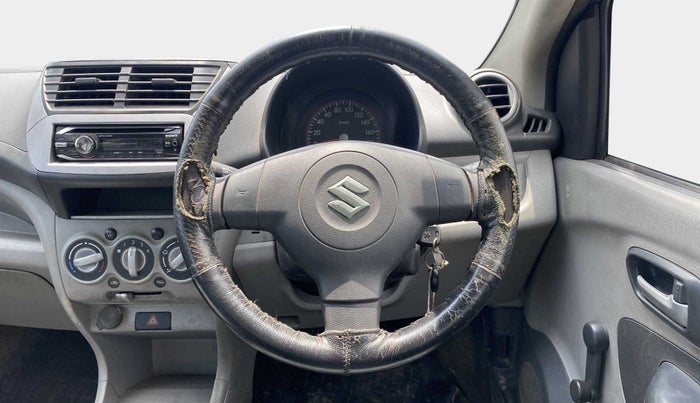 2010 Maruti A Star LXI, Petrol, Manual, 54,604 km, Steering Wheel Close Up
