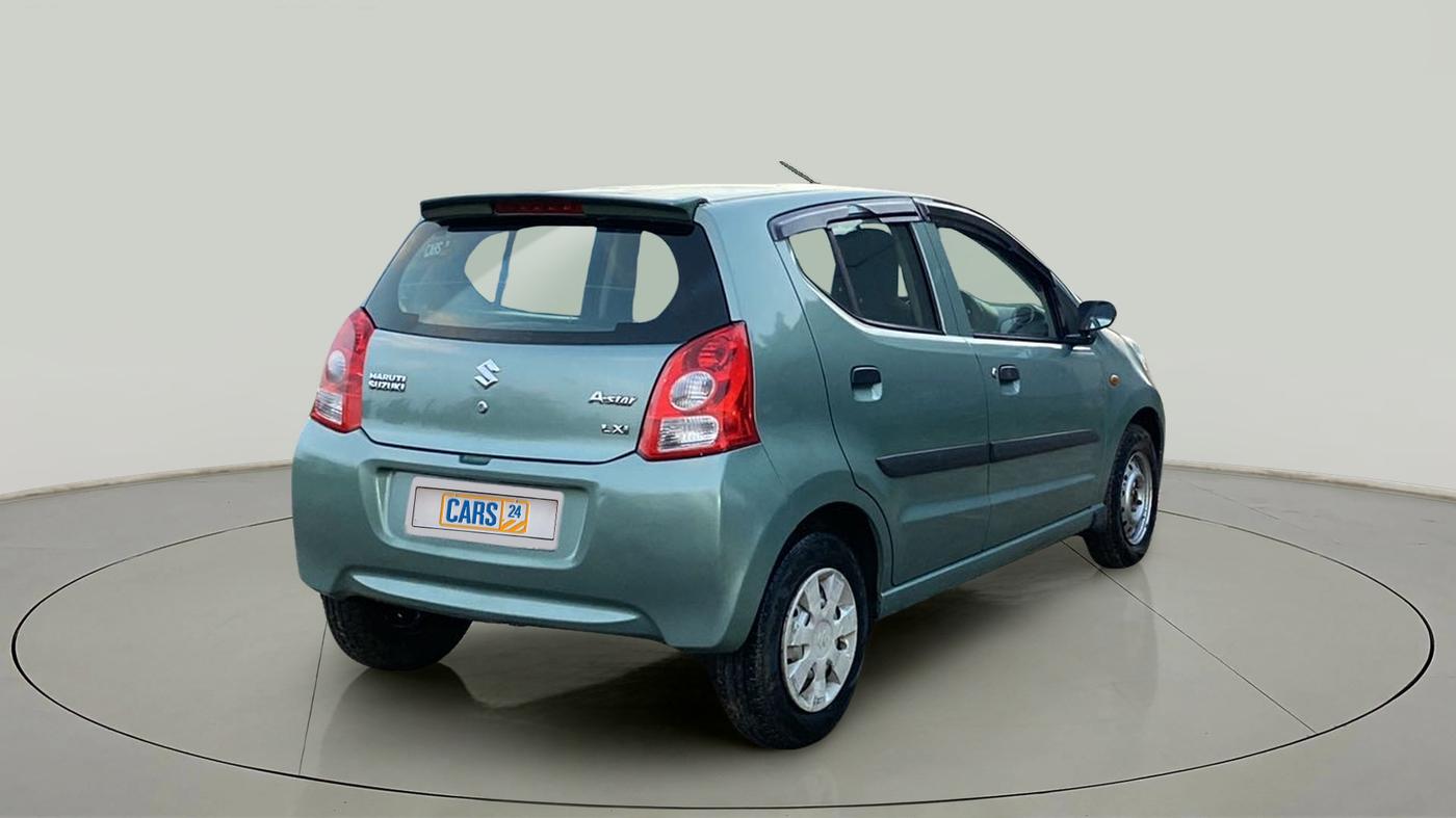 2010 Maruti A Star LXI, Petrol, Manual, 54,604 km, Right Back Diagonal