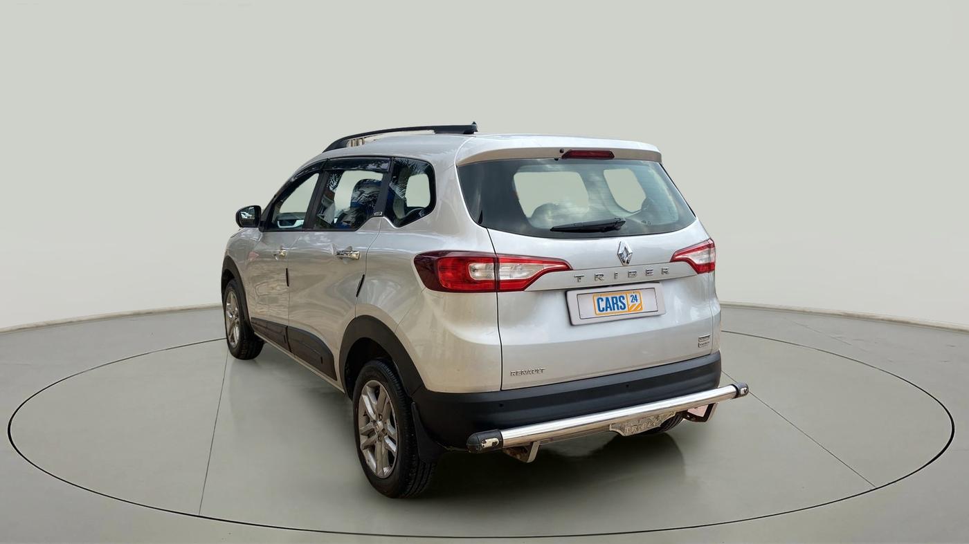 2021 Renault TRIBER RXZ AMT, Petrol, Automatic, 9,380 km, Left Back Diagonal