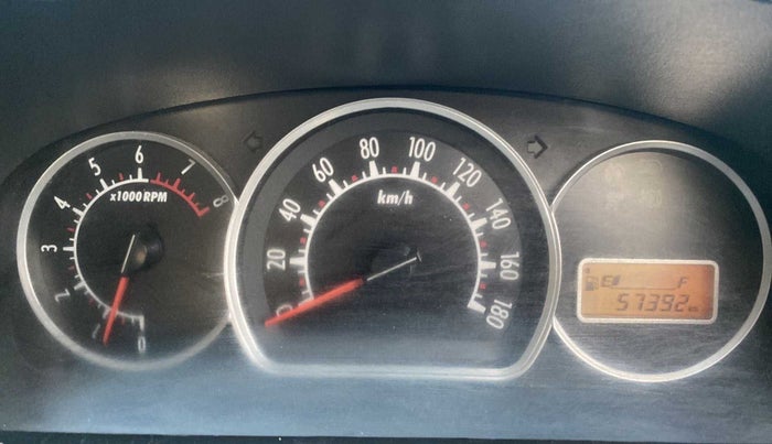 2012 Maruti Alto K10 VXI, Petrol, Manual, 57,388 km, Odometer Image