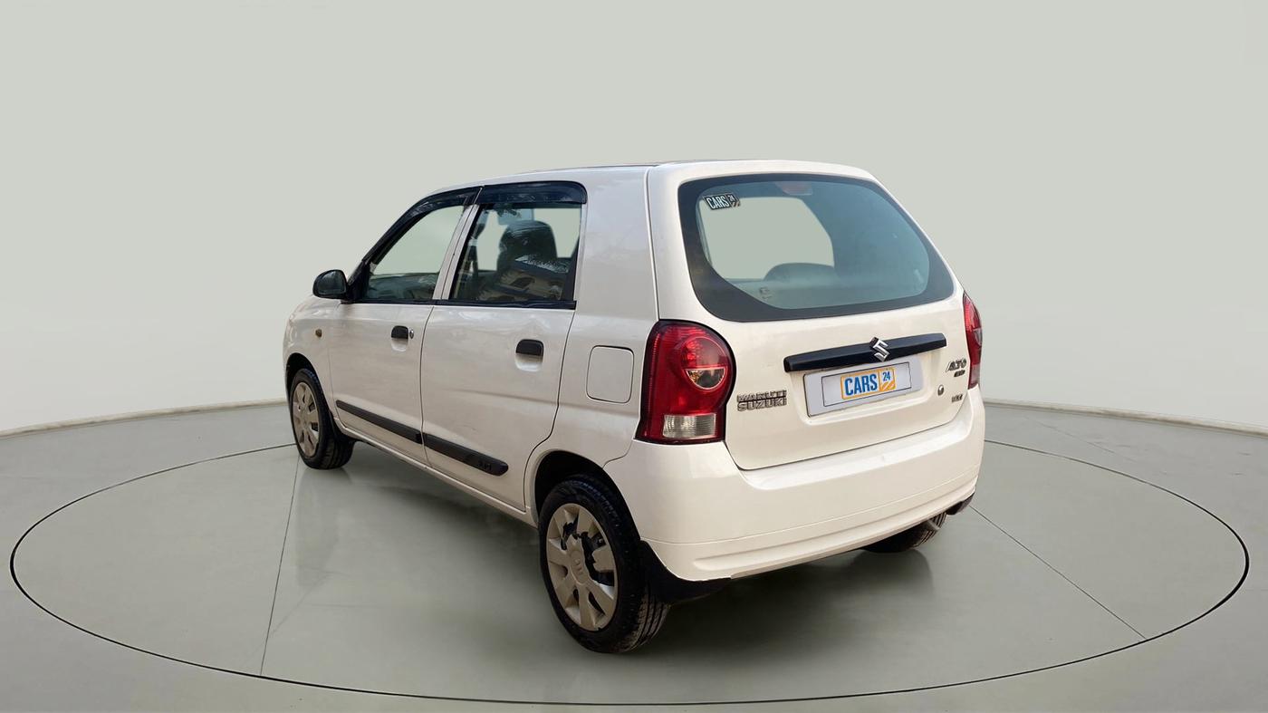 2012 Maruti Alto K10 VXI, Petrol, Manual, 57,388 km, Left Back Diagonal