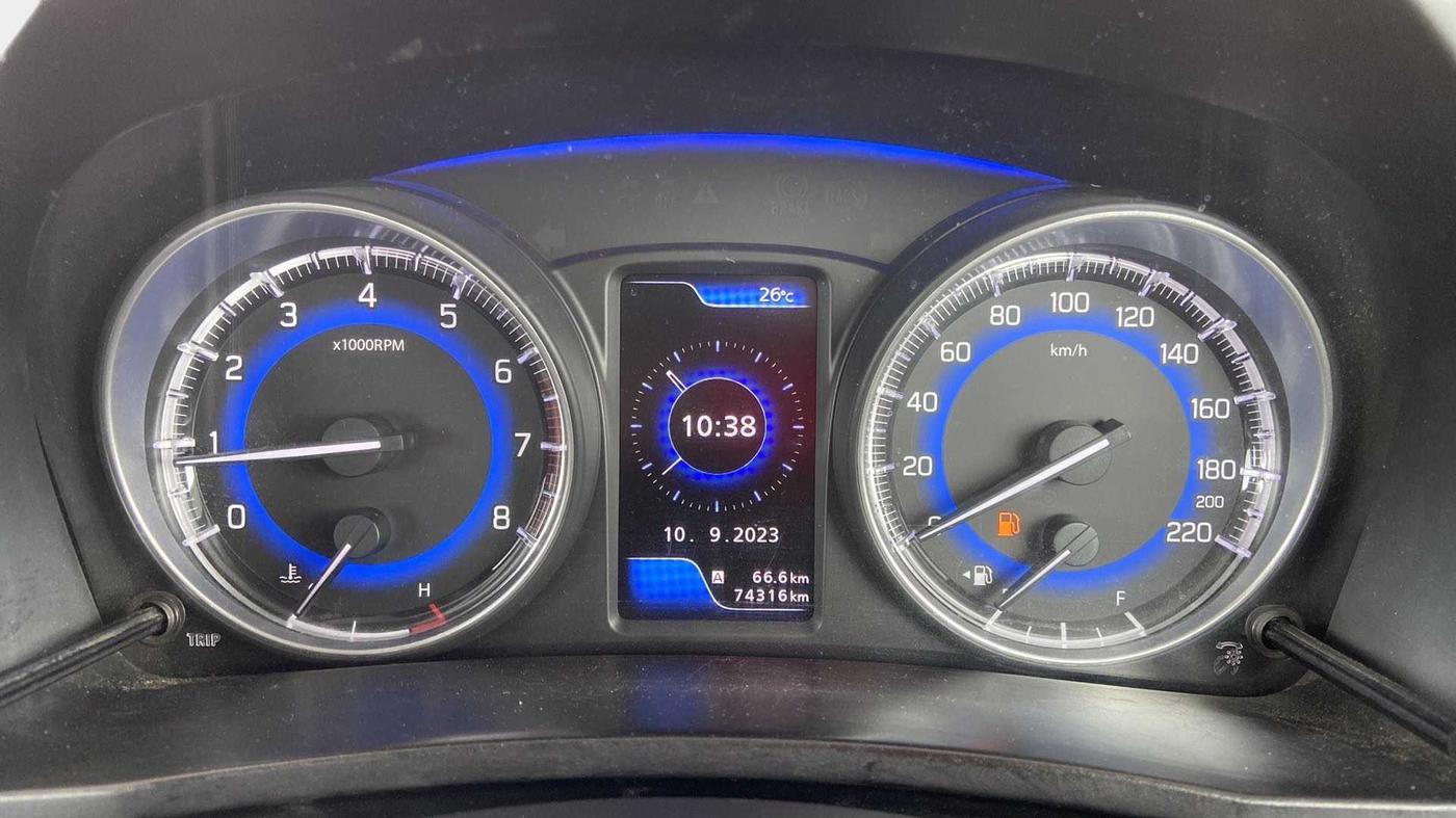 2015 Maruti Baleno ALPHA PETROL 1.2, Petrol, Manual, 74,316 km, Odometer Image