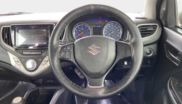 2015 Maruti Baleno ALPHA PETROL 1.2, Petrol, Manual, 74,316 km, Steering Wheel Close Up