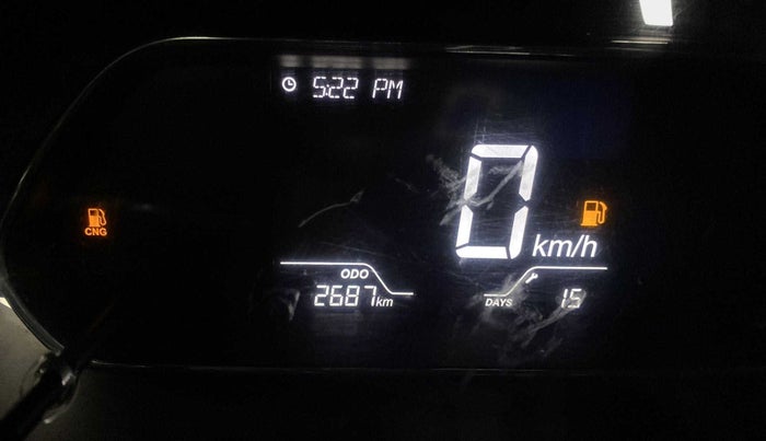 2022 Tata TIAGO NRG XZ ICNG, CNG, Manual, 2,727 km, Odometer Image