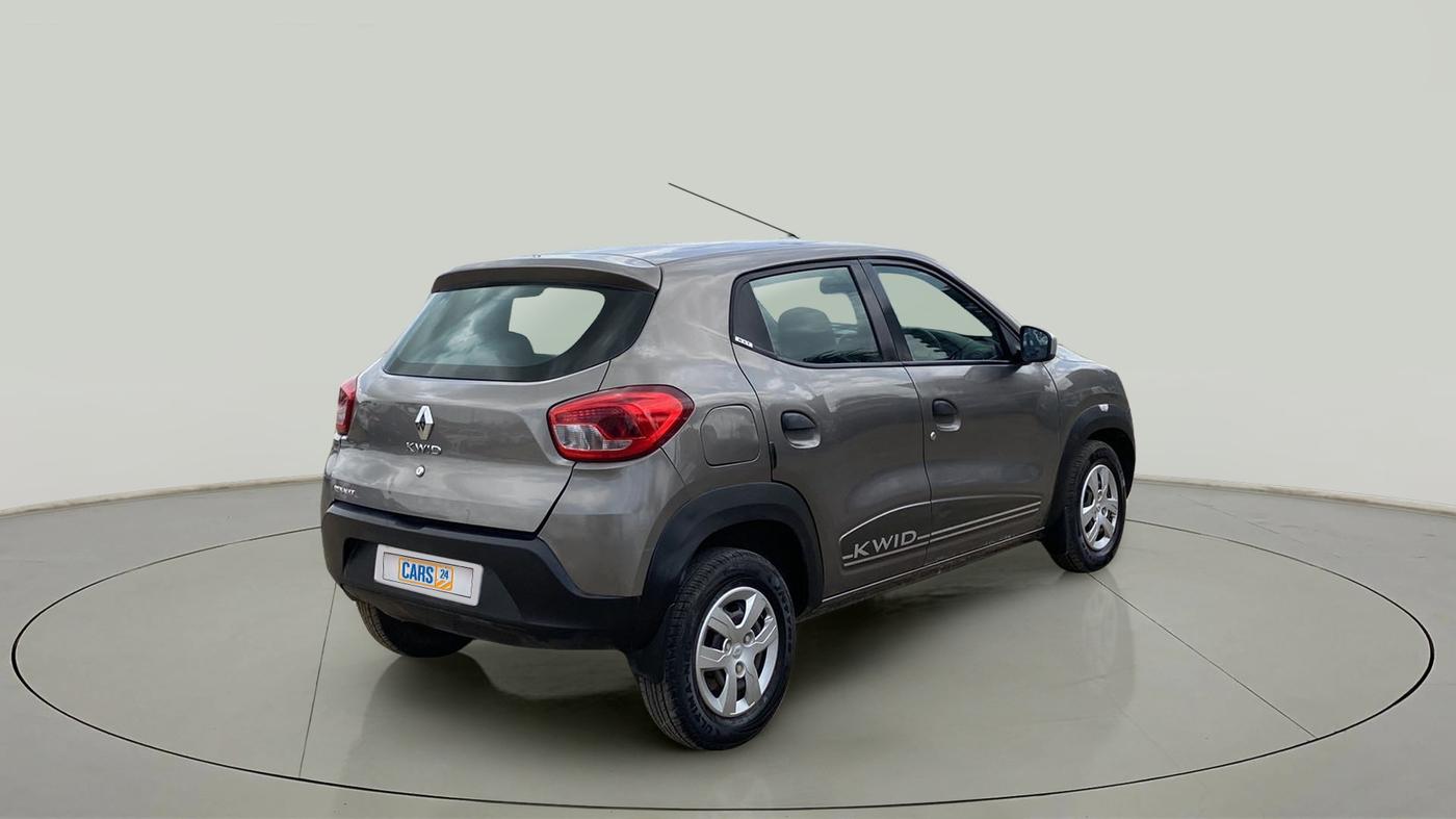2018 Renault Kwid RXT 1.0 (O), Petrol, Manual, 40,578 km, Right Back Diagonal