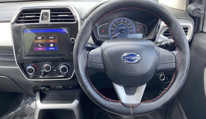 2021 Datsun Redi Go T(O) 1.0 AMT, Petrol, Automatic, 6,991 km, Steering Wheel Close Up