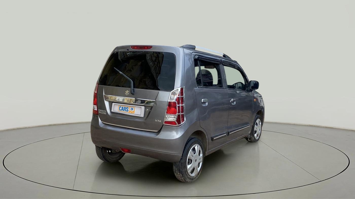 2011 Maruti Wagon R 1.0 VXI, Petrol, Manual, 57,573 km, Right Back Diagonal