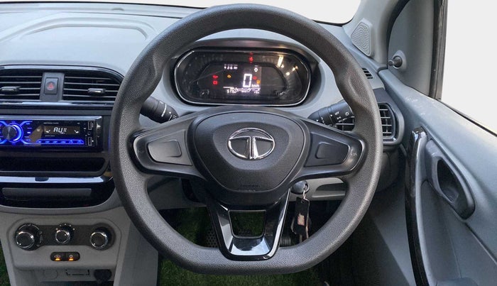 2021 Tata TIGOR XE PETROL, Petrol, Manual, 5,180 km, Steering Wheel Close Up