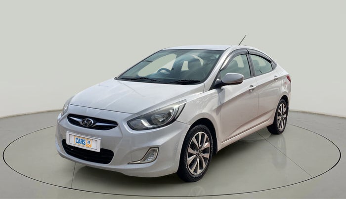 2014 Hyundai Verna FLUIDIC 1.6 VTVT SX, Petrol, Manual, 99,408 km, Left Front Diagonal