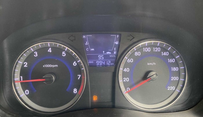 2014 Hyundai Verna FLUIDIC 1.6 VTVT SX, Petrol, Manual, 99,408 km, Odometer Image