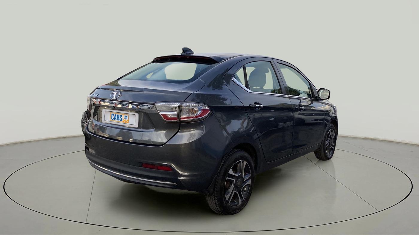 2021 Tata TIGOR XZA PLUS PETROL, Petrol, Automatic, 42,309 km, Right Back Diagonal