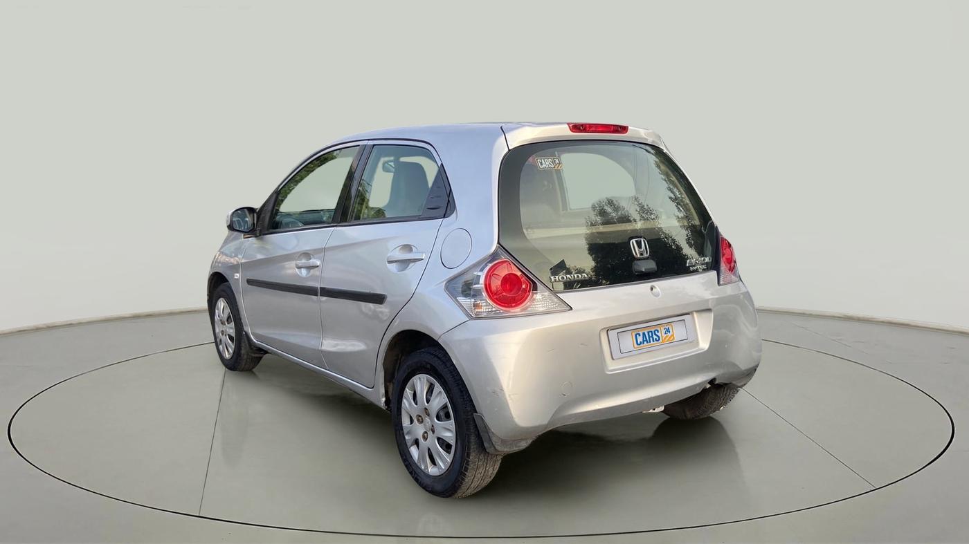 2012 Honda Brio S MT, Petrol, Manual, 66,494 km, Left Back Diagonal