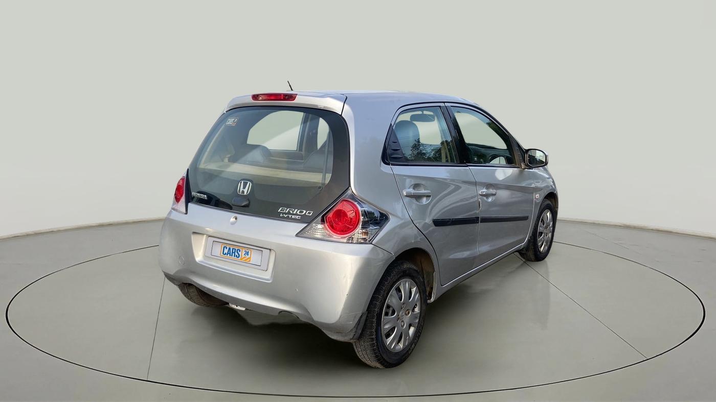 2012 Honda Brio S MT, Petrol, Manual, 66,494 km, Right Back Diagonal