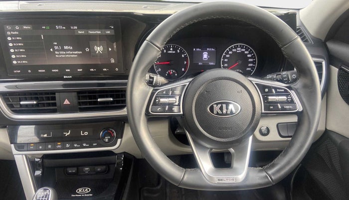 2021 KIA SELTOS HTX 1.5 PETROL, Petrol, Manual, 7,265 km, Steering Wheel Close Up