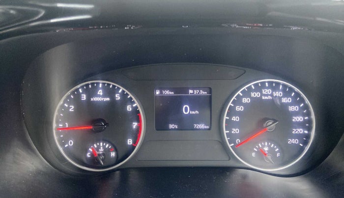 2021 KIA SELTOS HTX 1.5 PETROL, Petrol, Manual, 7,265 km, Odometer Image