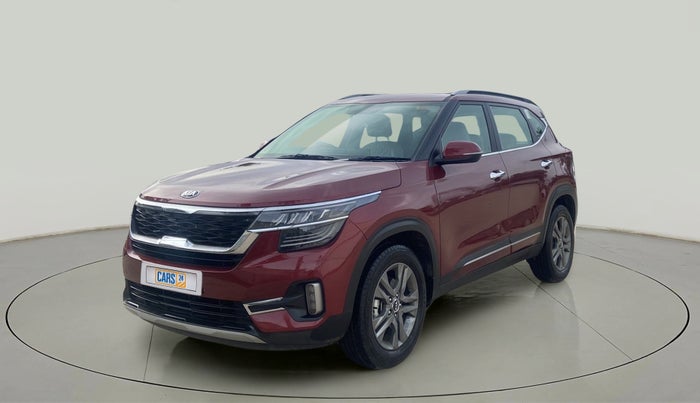 2021 KIA SELTOS HTX 1.5 PETROL, Petrol, Manual, 7,265 km, Left Front Diagonal